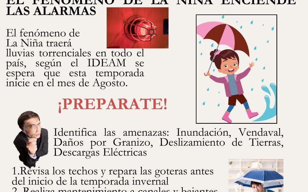 Ya llega el fenómeno de la niña